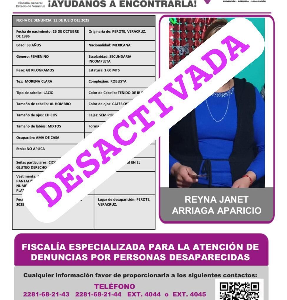 REYNA JANET ARRIAGA APARICIO