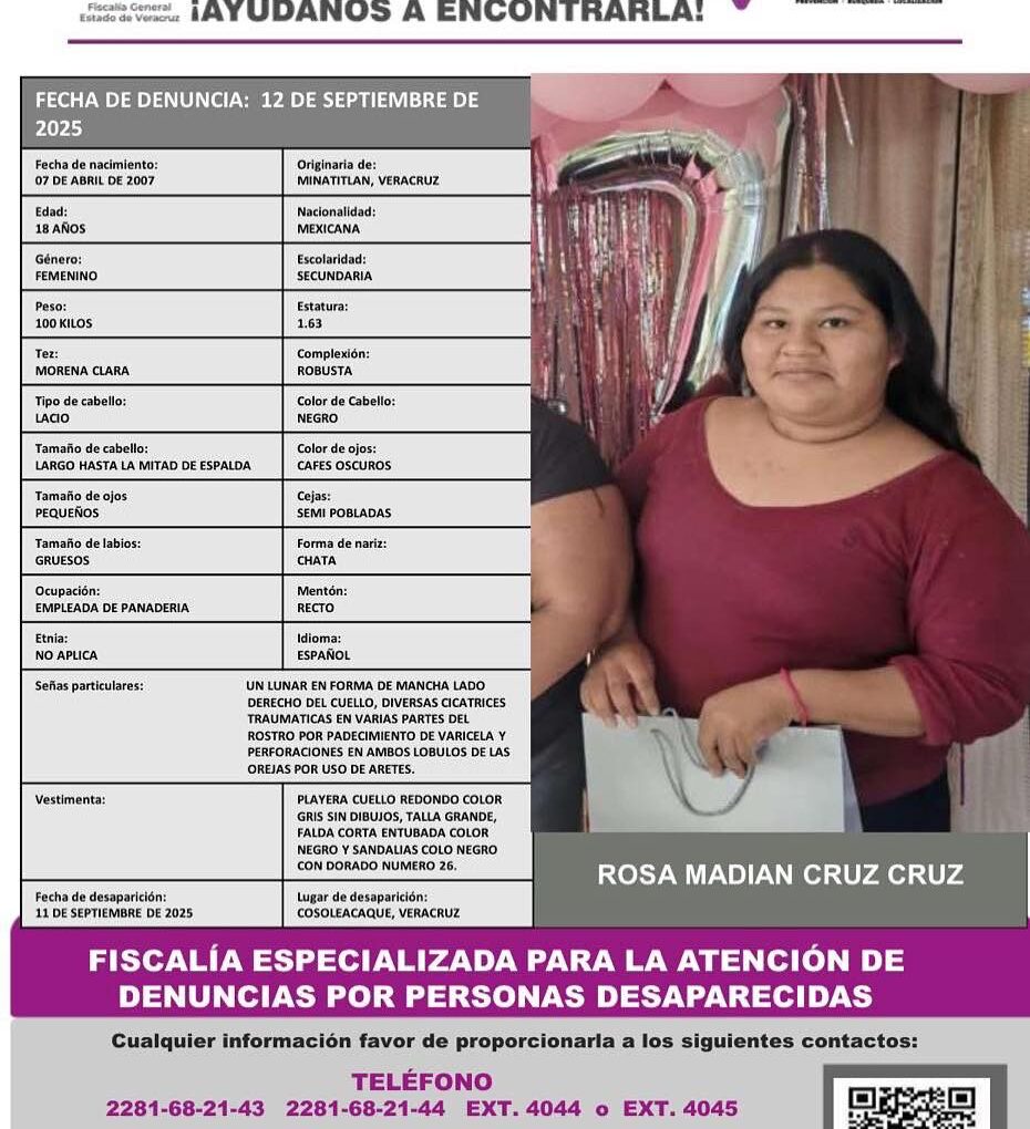 ROSA MADIAN CRUZ CRUZ