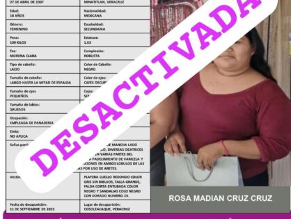 ROSA MADIAN CRUZ CRUZ