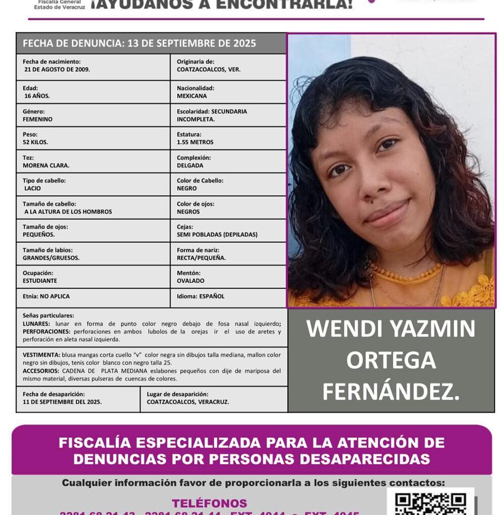 WENDI YAZMIN ORTEGA FERNANDEZ