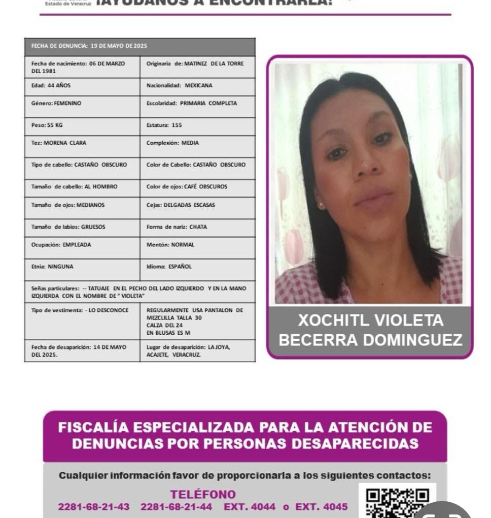 XOCHITL VIOLETA BECERRA DOMINGUEZ