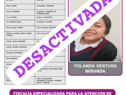 YOLANDA VENTURA MIRANDA