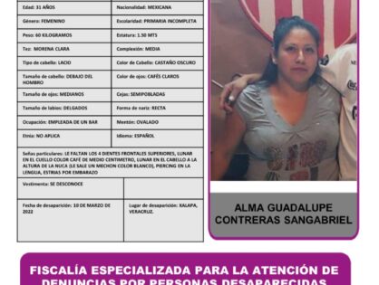 ALMA GUADALUPE CONTRERAS SANGABRIEL