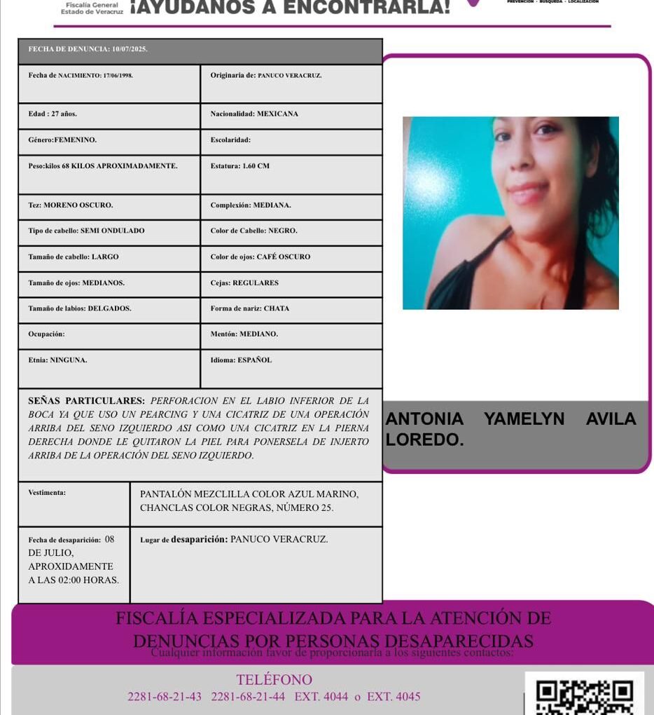 ANTONIA YAMELIN AVILA LOREDO