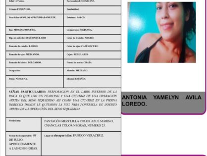 ANTONIA YAMELYN ÁVILA LOREDO