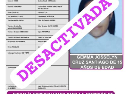 GEMMA JOSSELYN CRUZ SANTIAGO