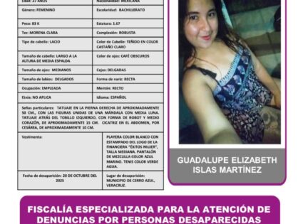 GUADALUPE ELIZABETH ISLAS MARTÍNEZ