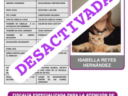 ISABELLA REYES HERNÁNDEZ