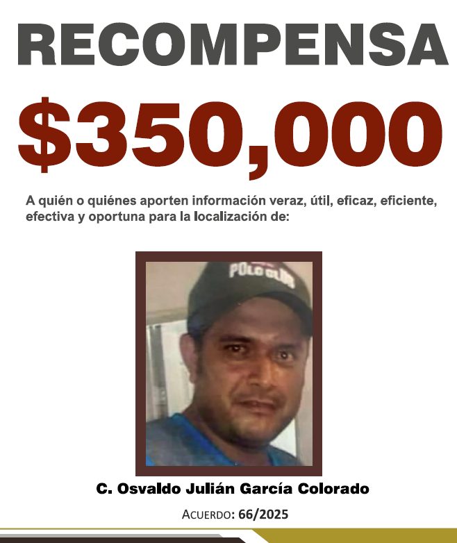 OSVALDO JULIÁN GARCÍA COLORADO