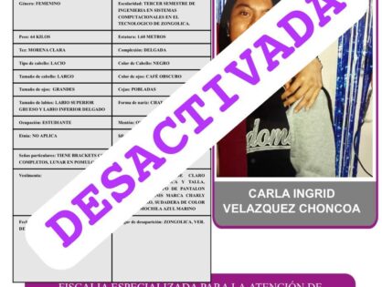 CARLA INGRID VELÁZQUEZ CHONCOA