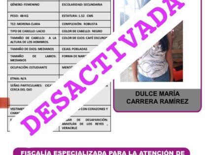 DULCE  MARÍA CARRERA RAMIREZ