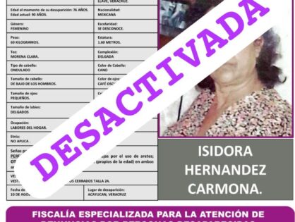 ISIDORA HERNÁNDEZ CARMONA