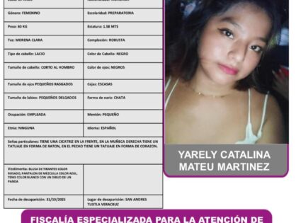 YARELY CATALINA MATEU MARTINEZ