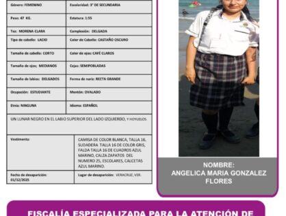 ANGÉLICA MARÍA GONZÁLEZ FLORES