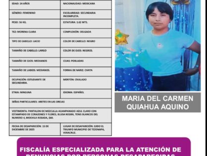 MARÍA DEL CARMEN QUIAHUA AQUINO