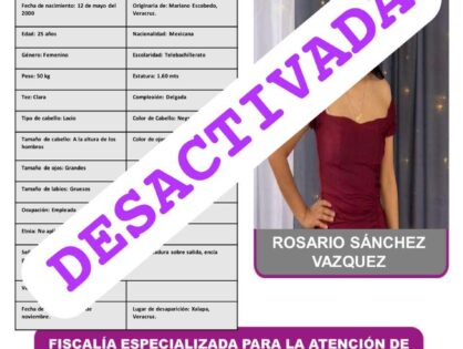 ROSARIO SÁNCHEZ VÁZQUEZ