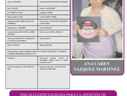 ANA CAREN VÁZQUEZ MARTÍNEZ