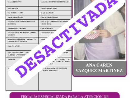 ANA CAREN VÁZQUEZ MARTÍNEZ