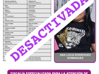 ANA LUCIA RODRIGUEZ DOMINGUEZ