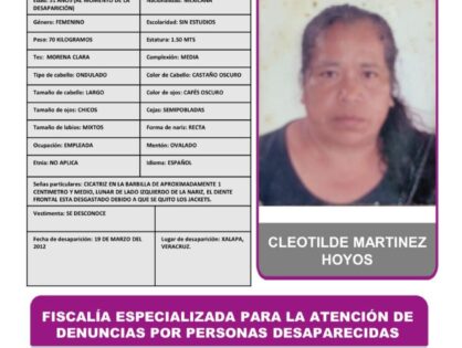 CLEOTILDE MARTÍNEZ HOYOS