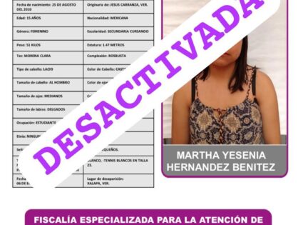 MARTHA YESENIA HERNÁNDEZ BENÍTEZ