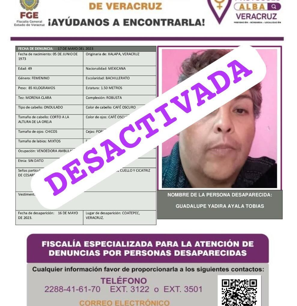 GUADALUPE YADIRA AYALA TOBIAS