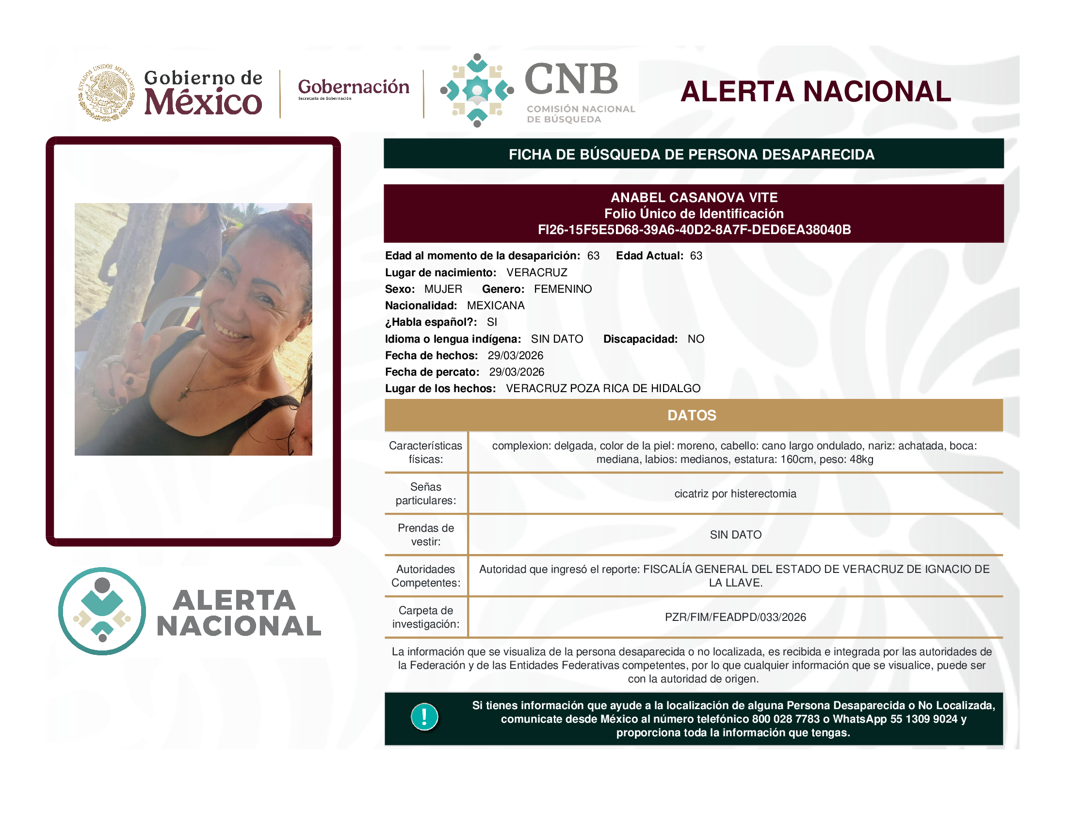 ANABEL CASANOVA VITE