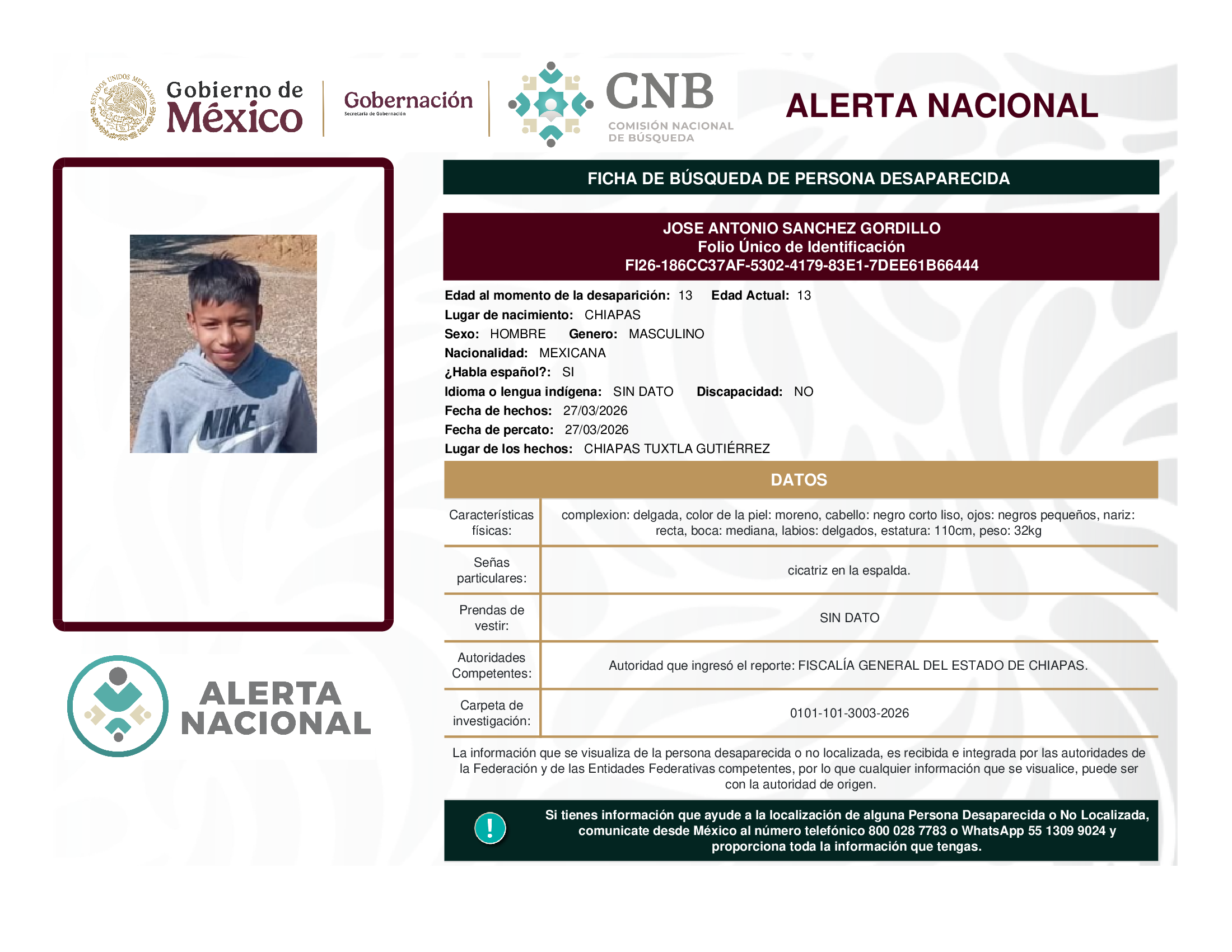 JOSE ANTONIO SANCHEZ GORDILLO