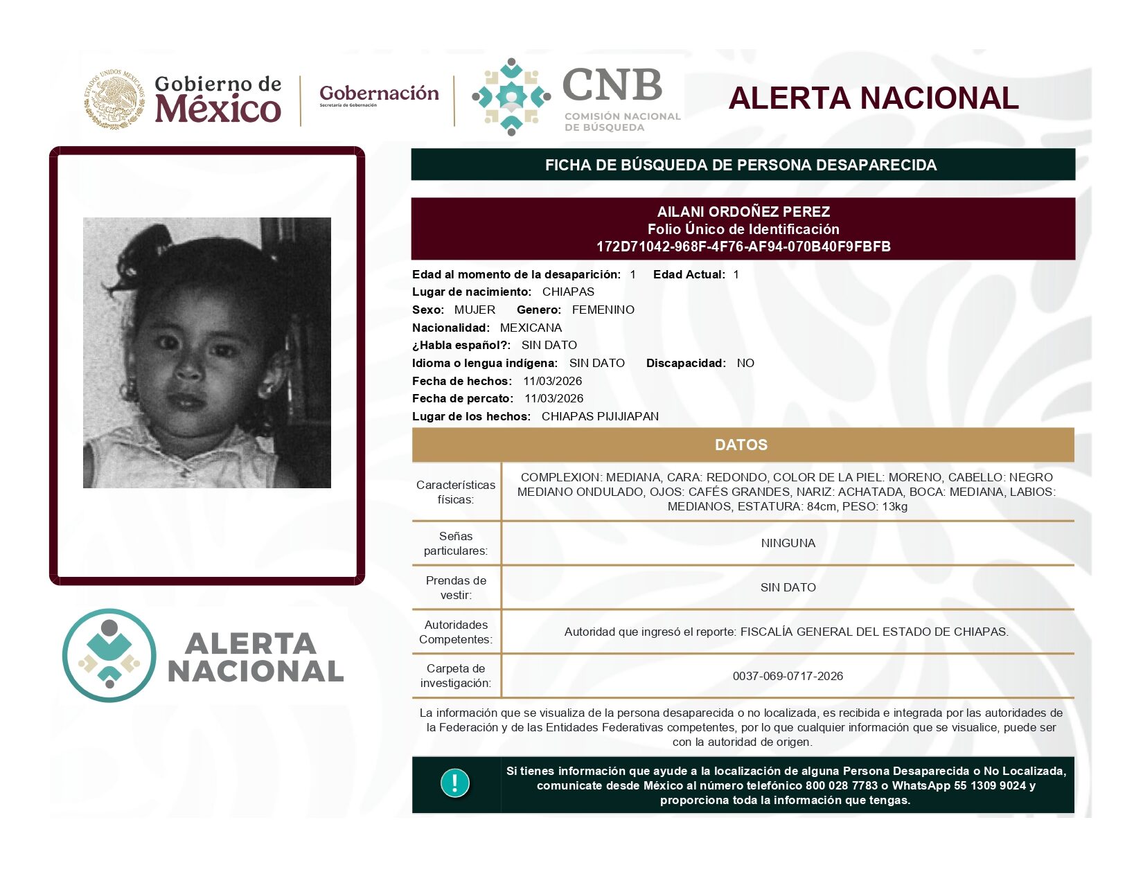 AILANI ORDOÑEZ PEREZ