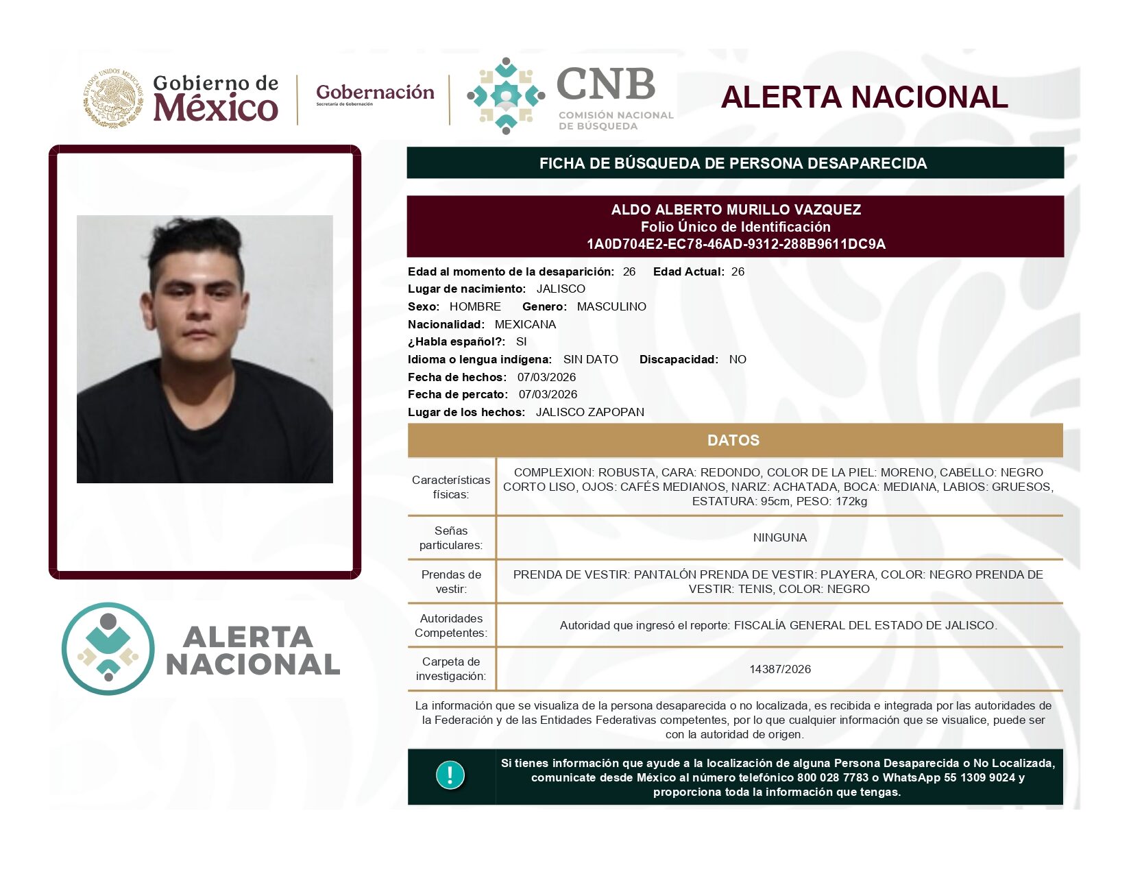 ALDO ALBERTO MURILLO VAZQUEZ