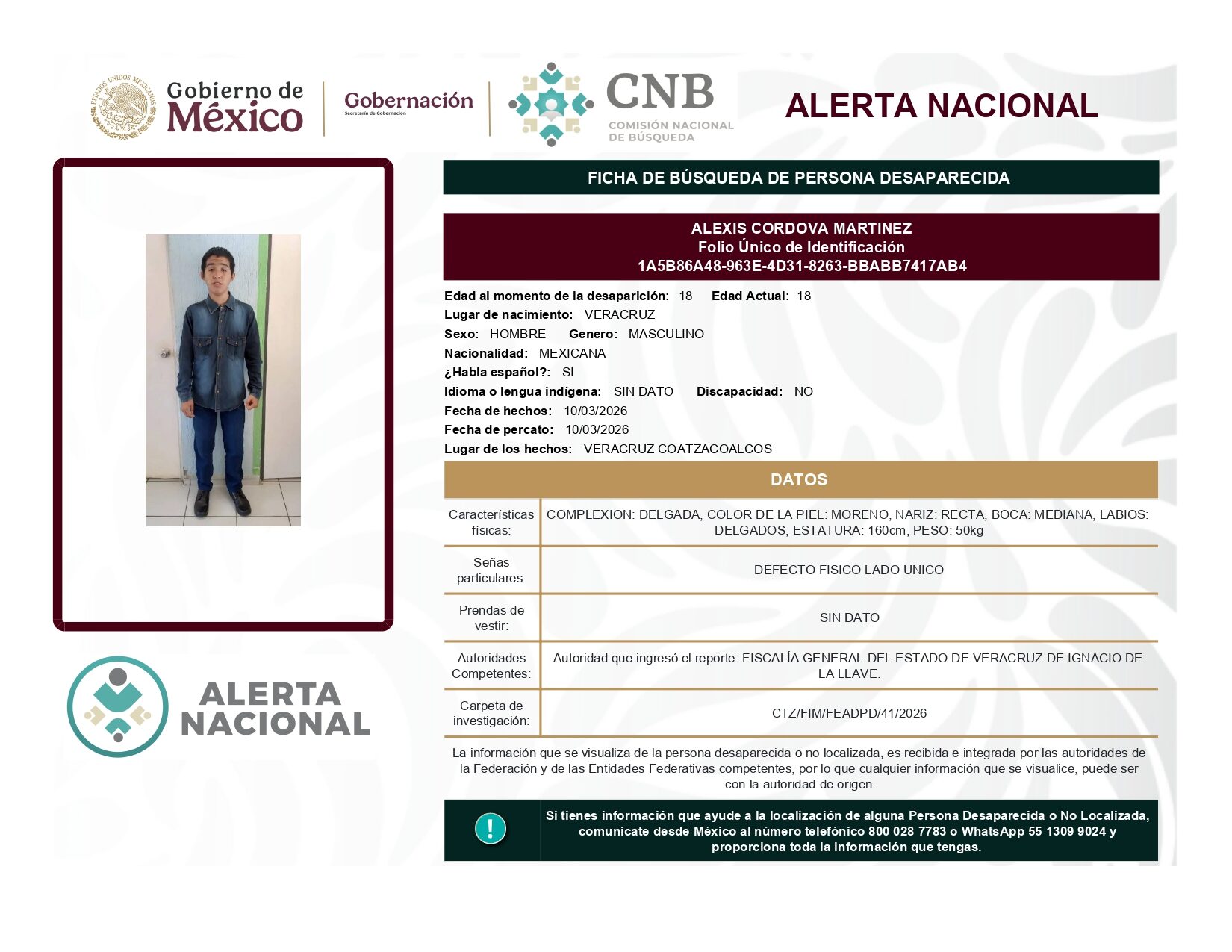 ALEXIS CORDOVA MARTINEZ