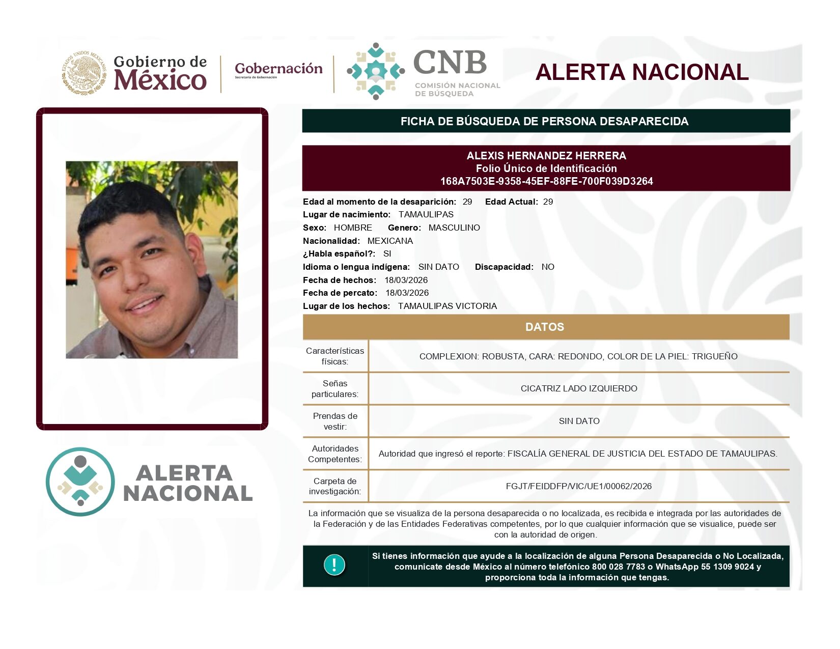 ALEXIS HERNANDEZ HERRERA