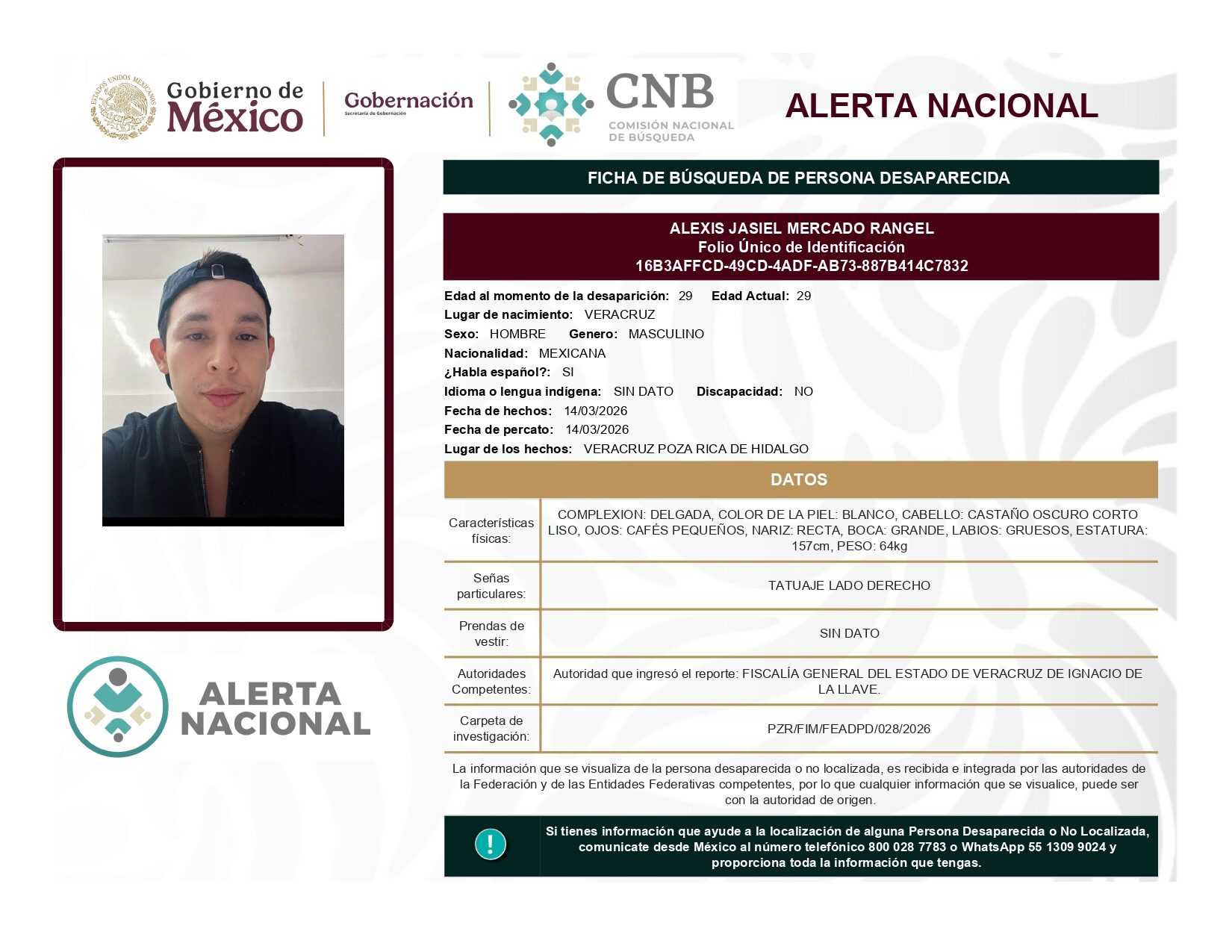 ALEXIS JASIEL MERCADO RANGEL