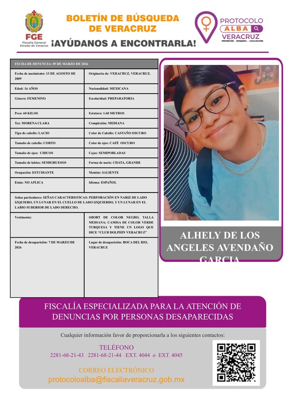 ALHELY DE LOS ÁNGELES  AVENDAÑO GARCIA