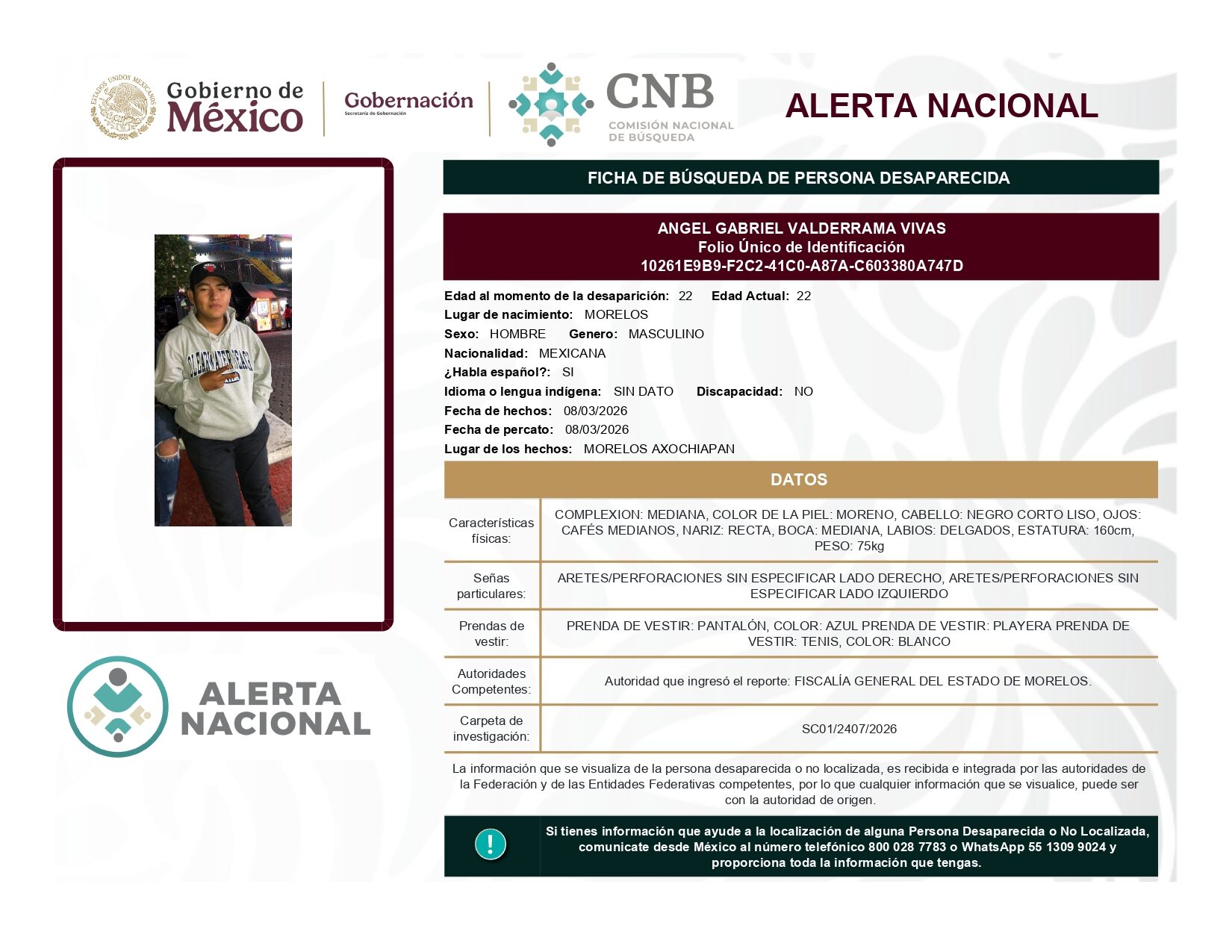 ANGEL GABRIEL VALDERRAMA VIVAS