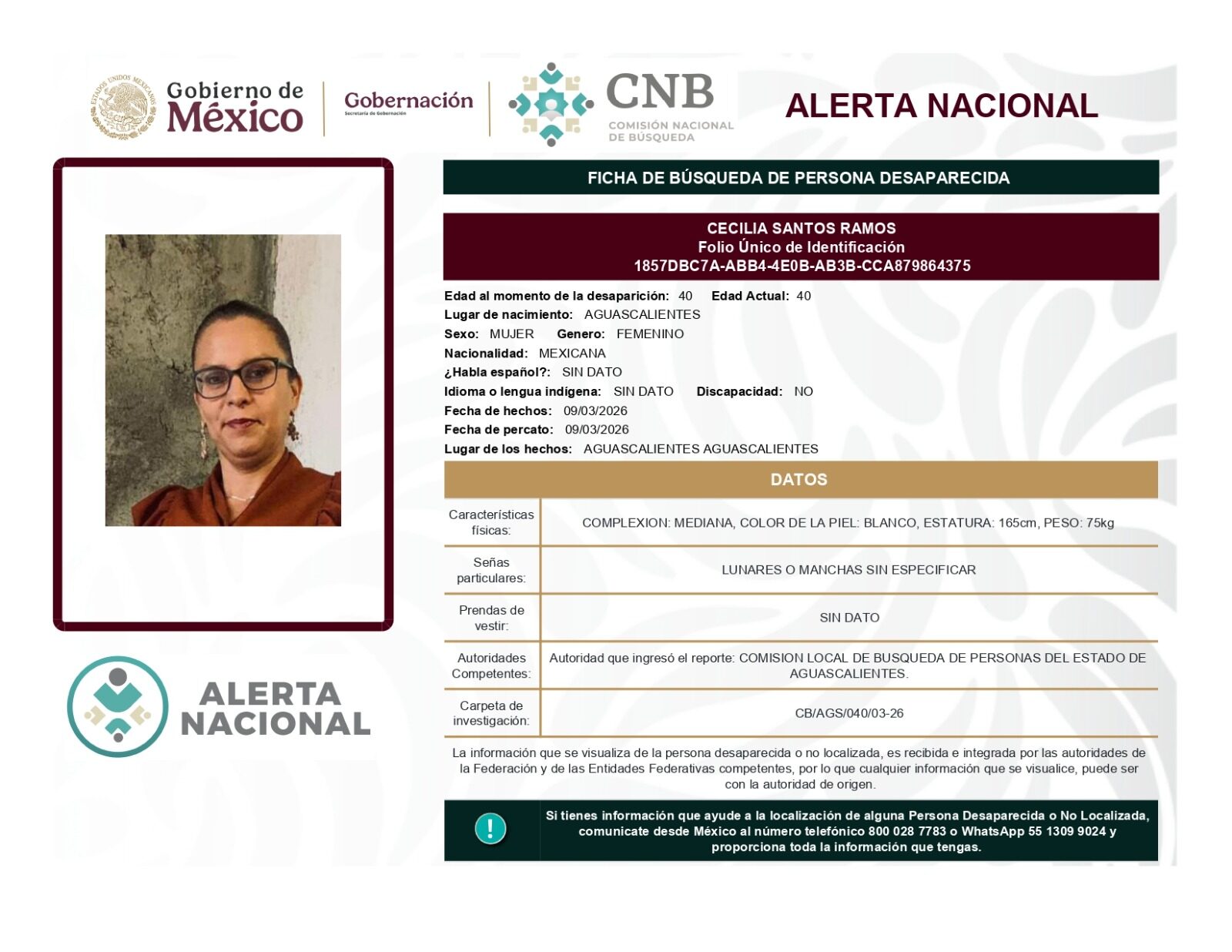 CECILIA SANTOS RAMOS