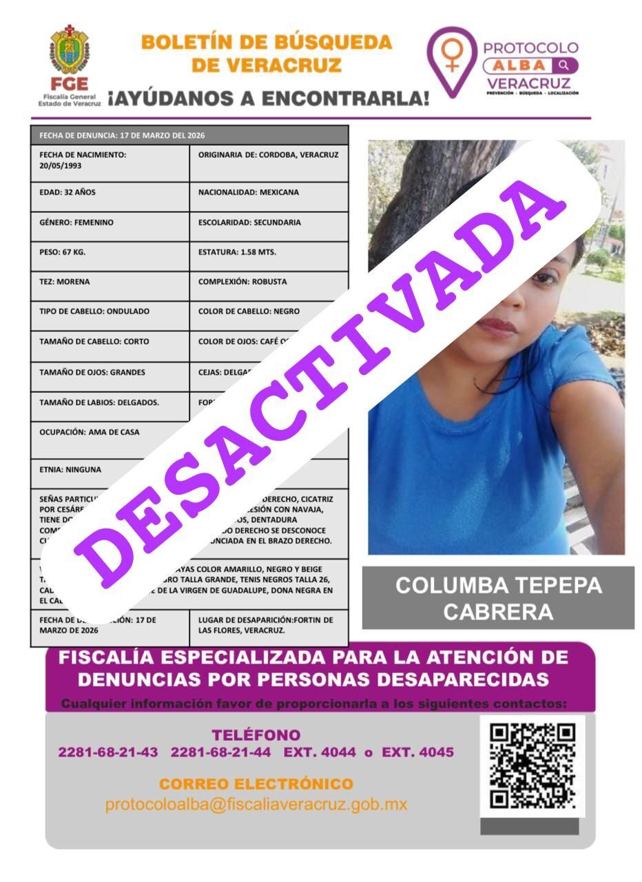COLUMBA TEPEPA CABRERA