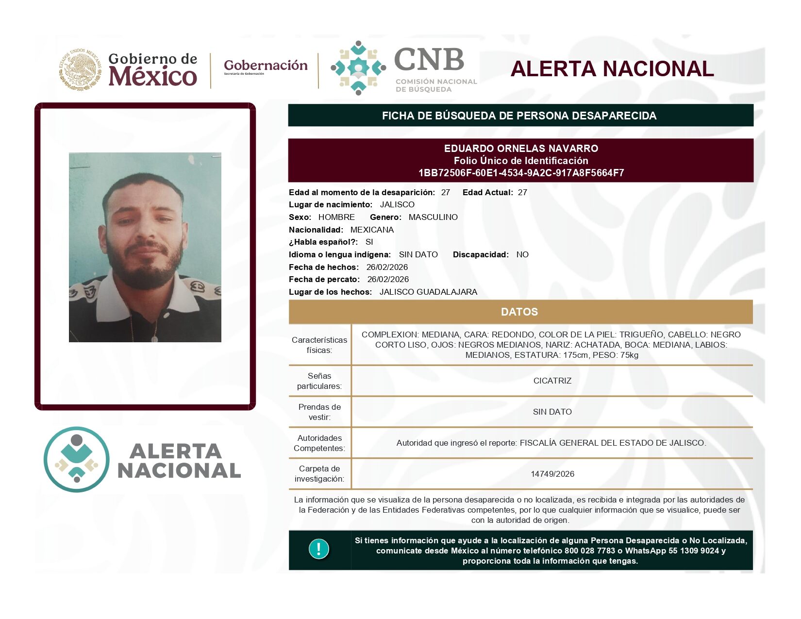 EDUARDO ORNELAS NAVARRO