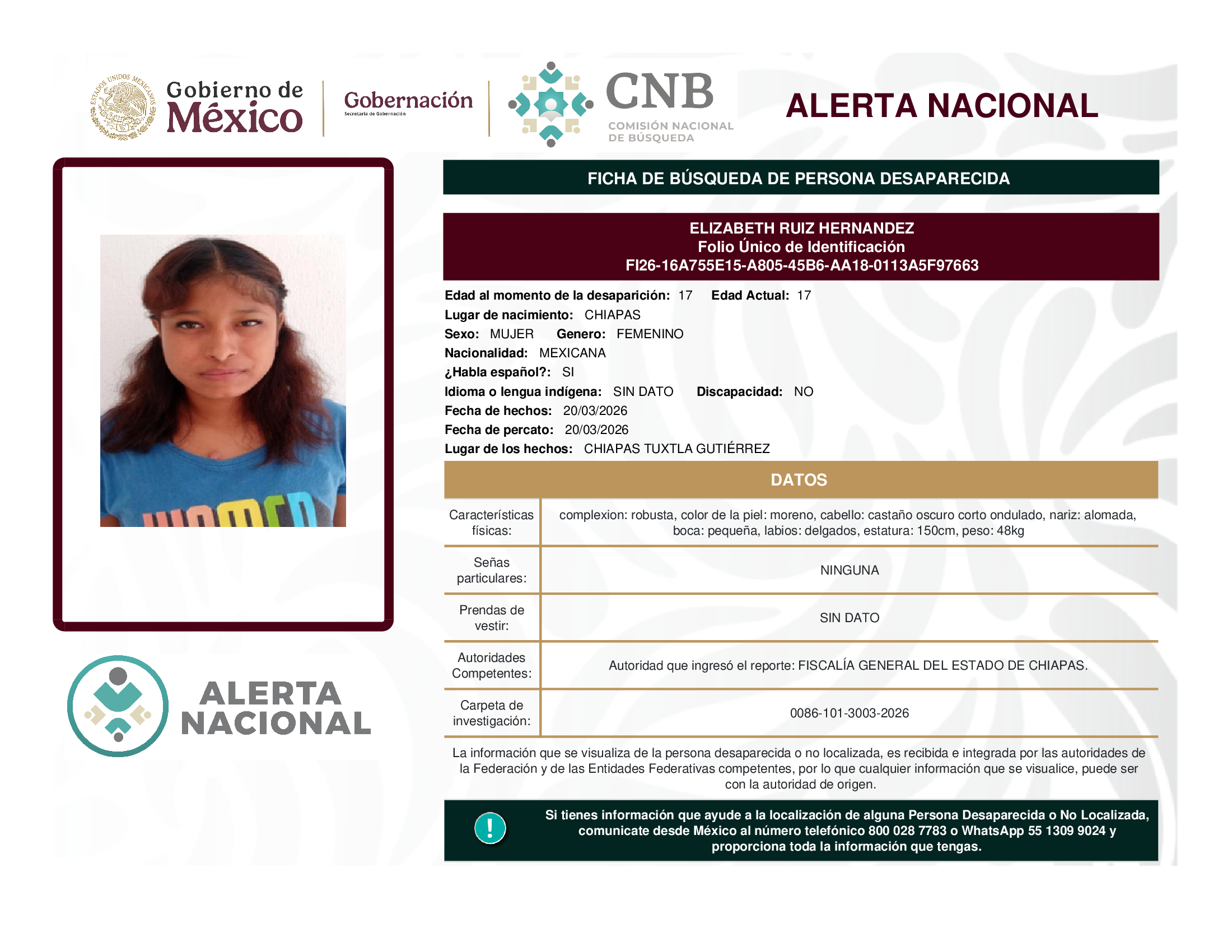 ELIZABETH RUIZ HERNANDEZ