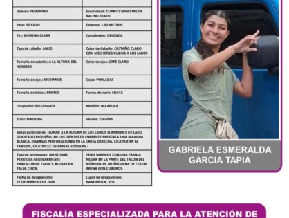 GABRIELA ESMERALDA GARCÍA TAPIA