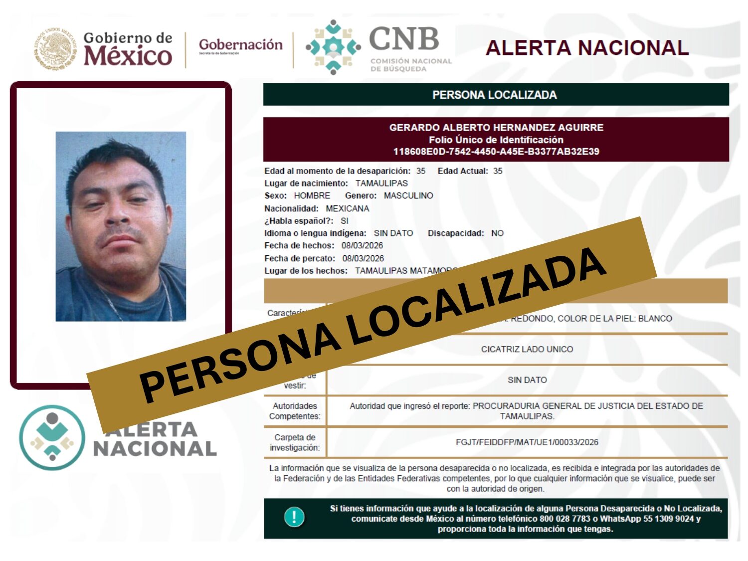 GERARDO ALBERTO HERNANDEZ AGUIRRE