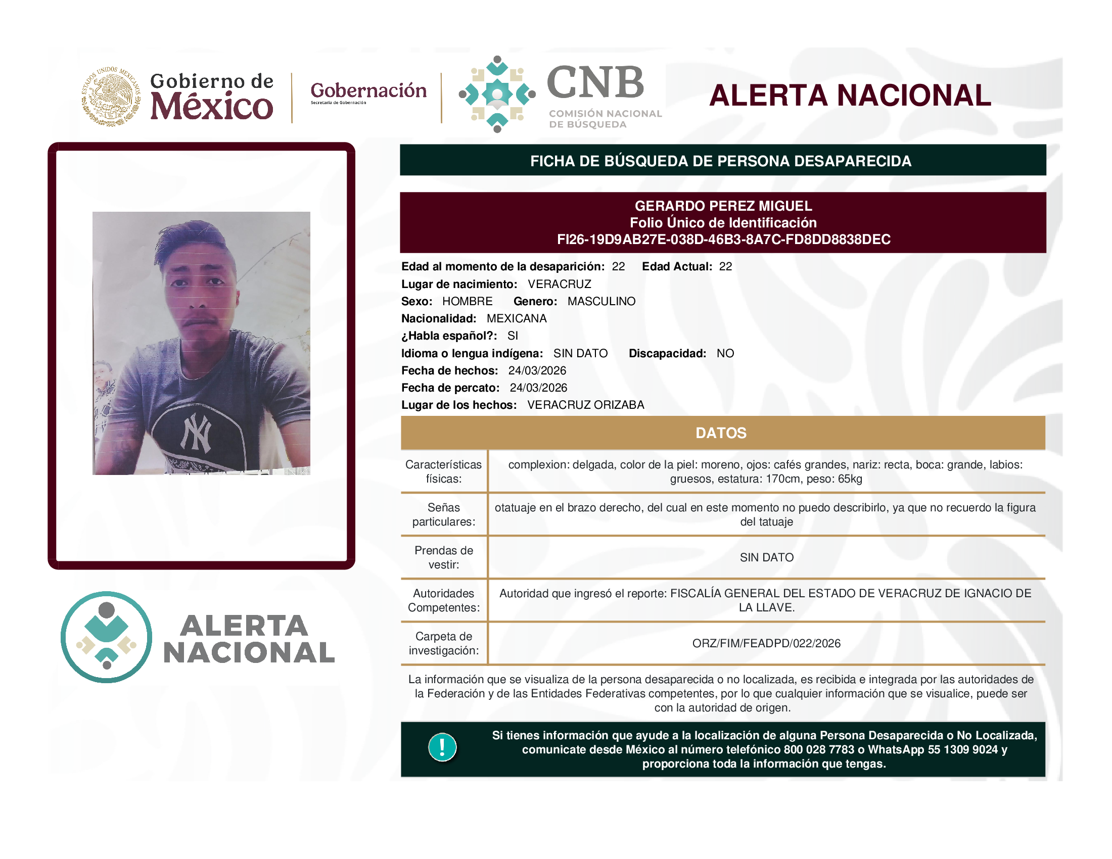 GERARDO PEREZ MIGUEL