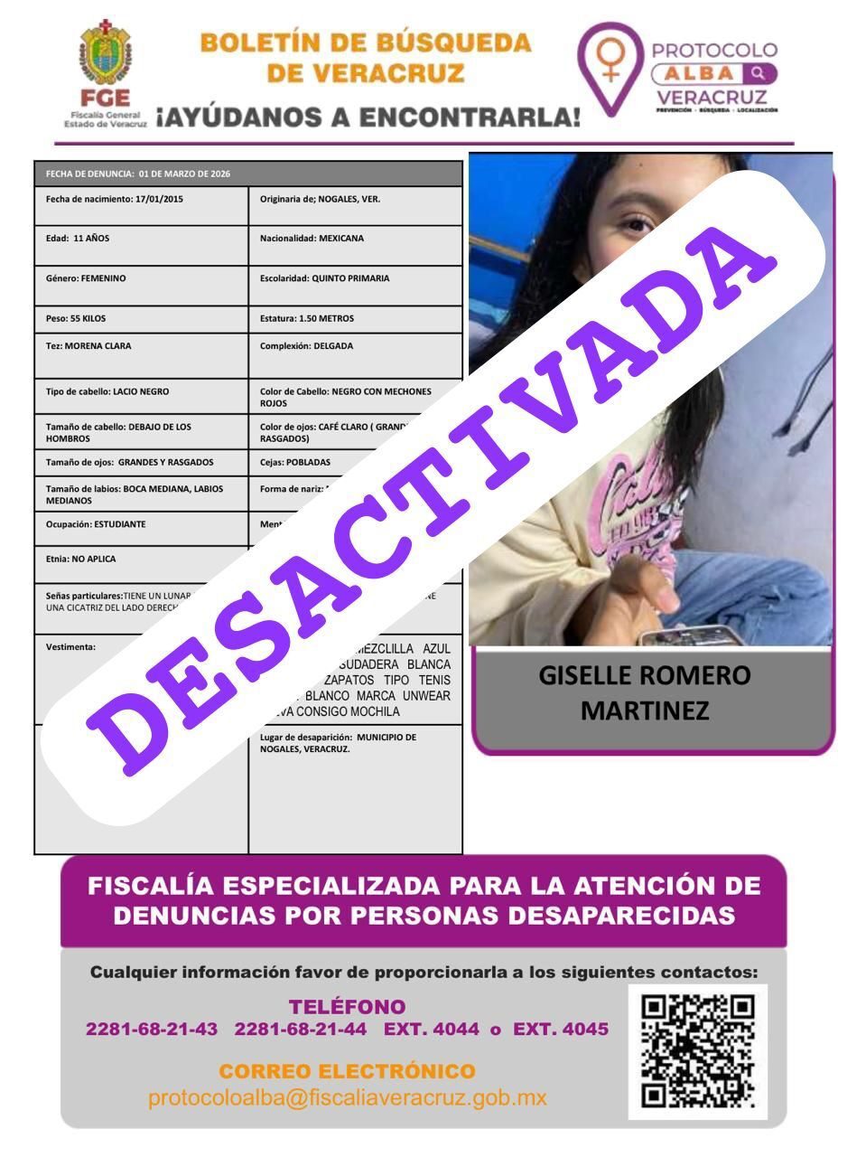 GISELLE ROMERO MARTÍNEZ