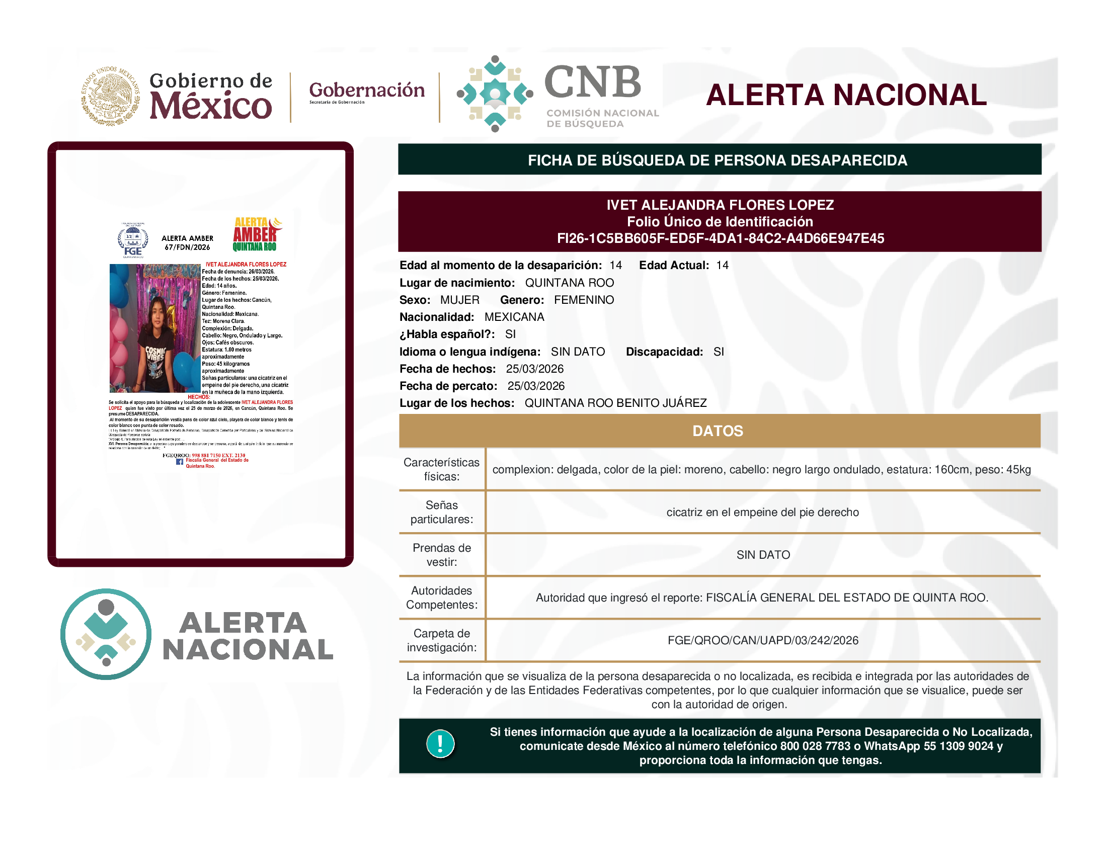 IVET ALEJANDRA FLORES LOPEZ