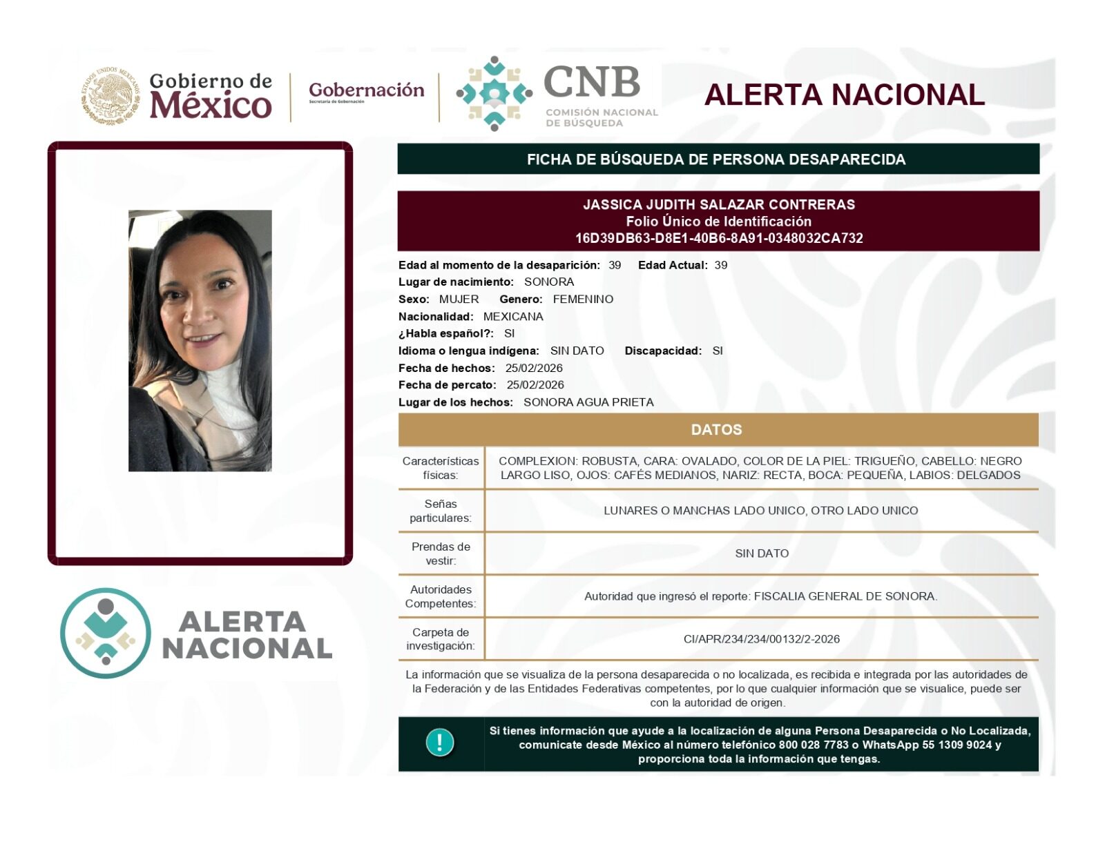 JASSICA JUDITH SALAZAR CONTRERAS