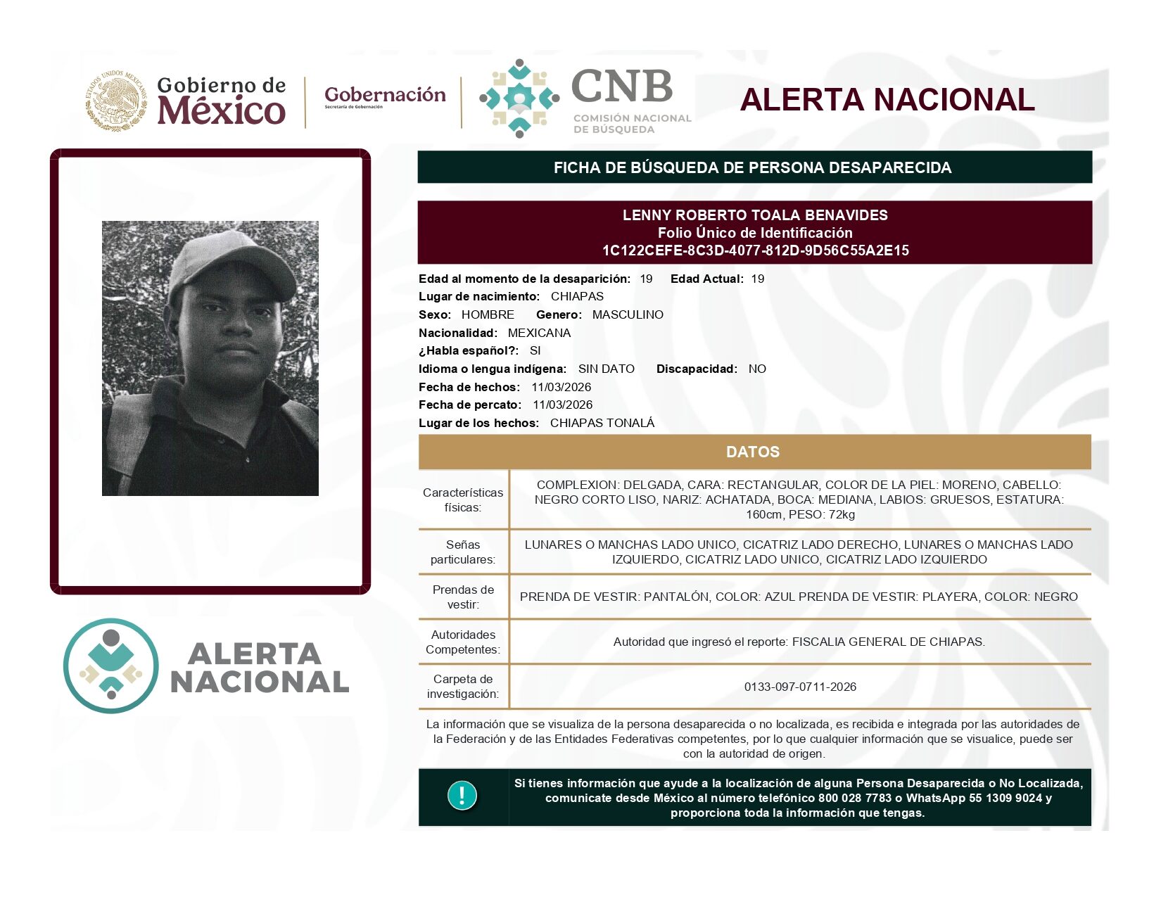 LENNY ROBERTO TOALA BENAVIDES