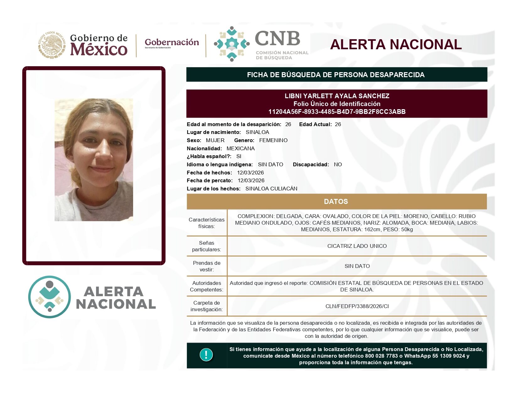 LIBNI YARLETT AYALA SANCHEZ