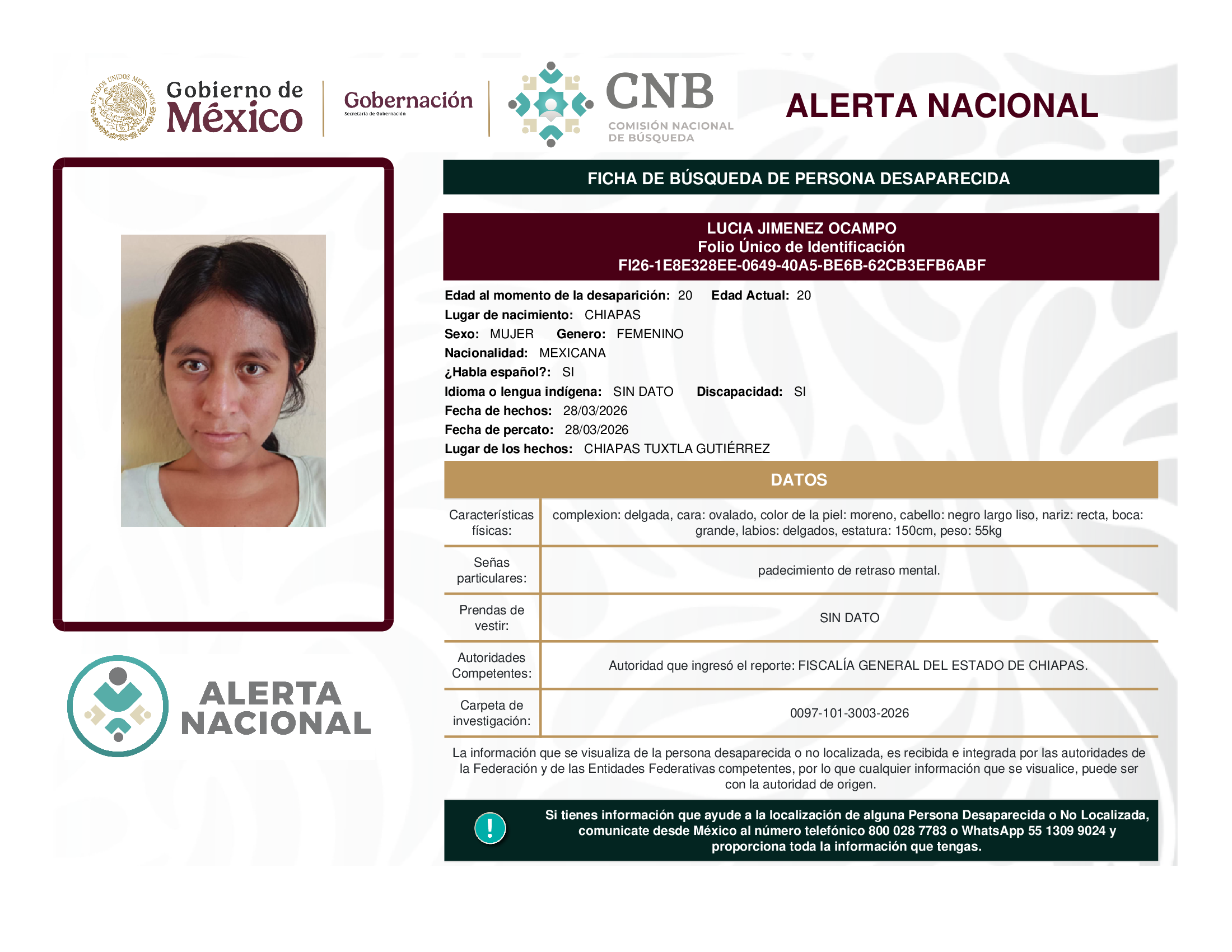 LUCIA JIMENEZ OCAMPO