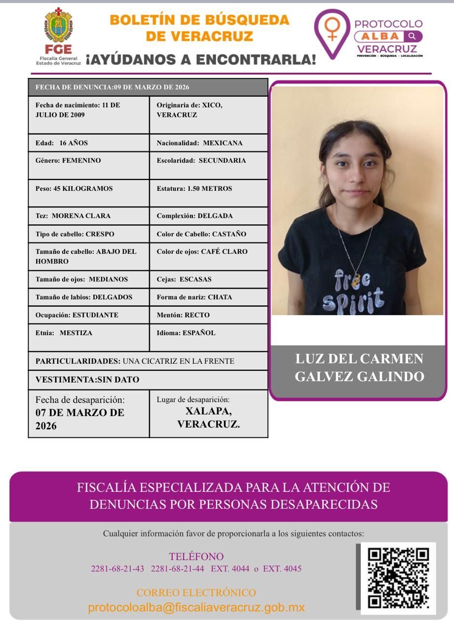 LUZ DEL CARMEN GÁLVEZ GALINDO