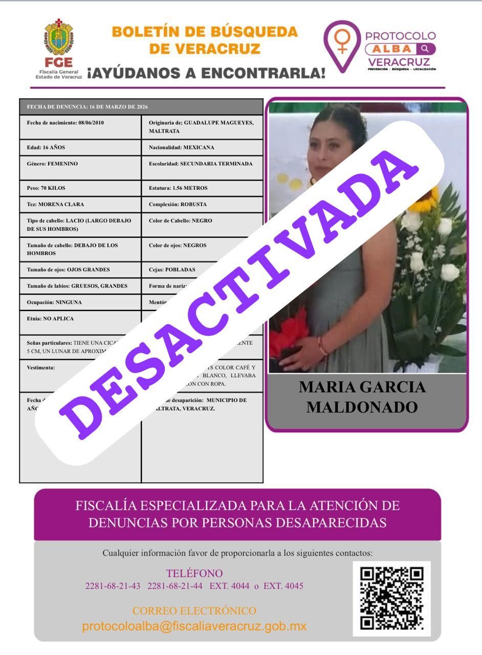 MARIA GARCIA MALDONADO